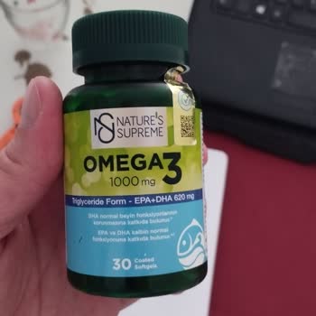 Nature's Supreme Omega 3 Hasta Ediyor