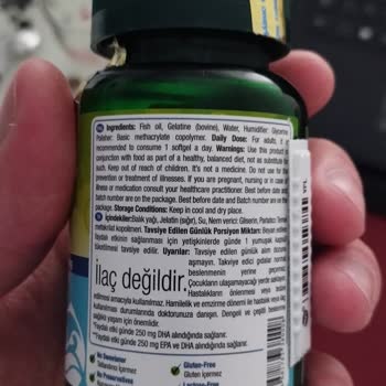 Nature's Supreme Omega 3 Hasta Ediyor