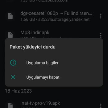 Tecno Mobile Paket Yükleyici Hatası (önemli)