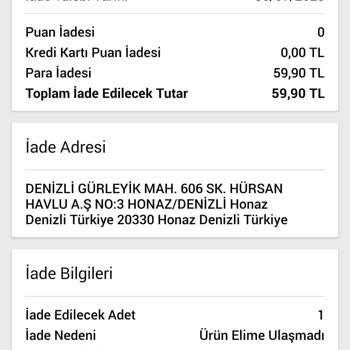 MNG Kargo Kargo Bana Ulaşmadı