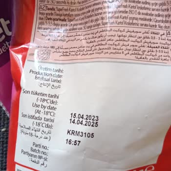 Superfresh Patates Kroket Bozuk Ürün Sattı!