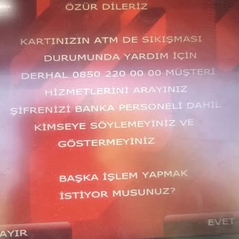 Ziraat ATM Paramı Yırtıp İçine Çekti