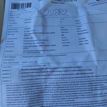 Media Markt TLC Family Watch MT40x'i İade Almıyor.