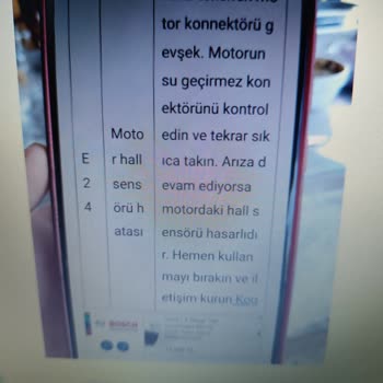 BİM Kuba Marka Elektrikli Bisiklet Hata Veriyor