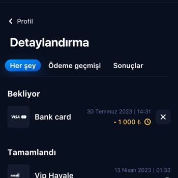 1WİN Para Çekme Sorunu