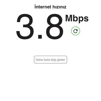 Şok Net Hız Probleminin Çözülmemesi