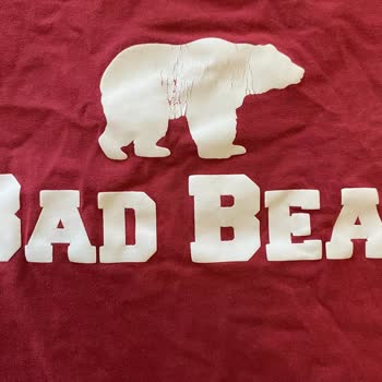 Trabzon Forum AVM'den Aldığım Bad Bear Mağazasındaki T-shirt İlk Yıkamada Baskıları Çıktı