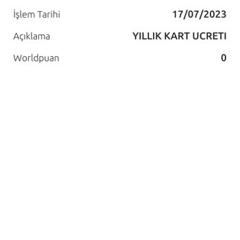 Yapı Kredi Bankası Harcama Yapılmamış Olmasına Rağmen Kart Ücret Risk Bildirimi Yapılması