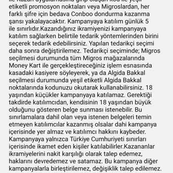 Migros Kampanya Kurallarına Uyulmaması