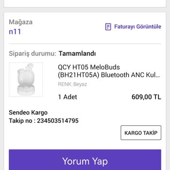 N11 Kargonun İade Edildiği Halde Teslim Alınmadı Yalanı?