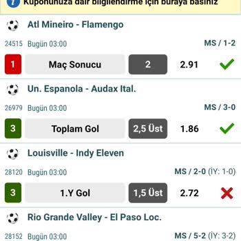 Nesine İlk Yarısı Doğru Tahmin Yapılan Maça İade