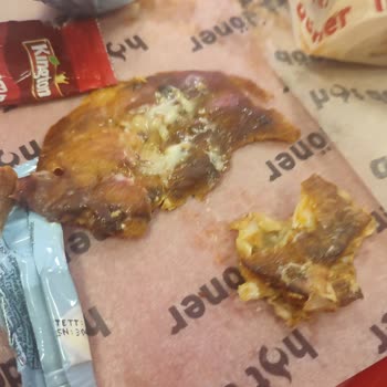 Hot Döner İçinden Bilinmeyen Etler Çıkması