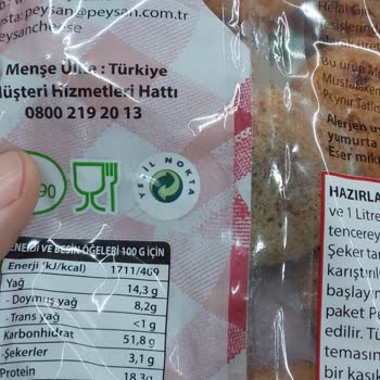 Peysan Tatlı Küflü Çıktı