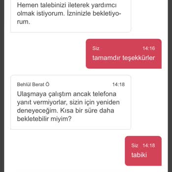 Yemek Sepeti HD İskender Gelmeyen Yemek Ücret İadesi