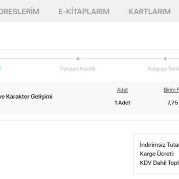 D&R Teslim Edilmeyen E-kitap İadesi