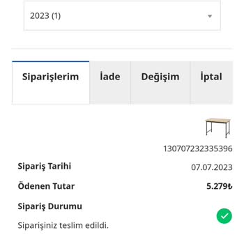 IKEA Değişim Ürünümün Teslim Bilgisi 10 Gündür Verilmiyor.
