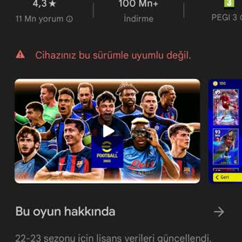 Samsung A13 Telefonunda Oyunlar Açılmıyor