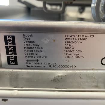 Franke Bulaşık Makinesi Alt Ve Üst Sepet Paslanması