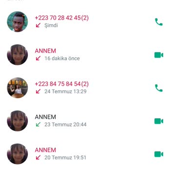 WhatsApp Yabancı Numaradan Aranma