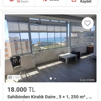T.C. Cumhurbaşkanlığı, Çevre Şehircilik Ve İklim Bakanlığı Fahiş Ev Kirası