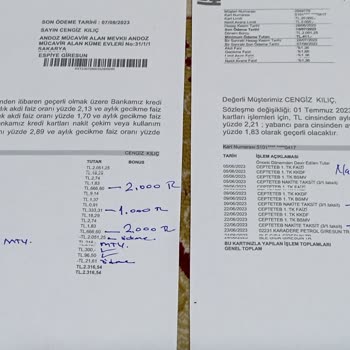 TEB Kredi Kart Nakit Avans Taksitli Faiz Yükseltme