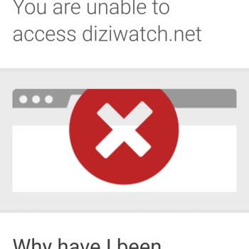 Neden Diziwatch Tarafından Engellendim?