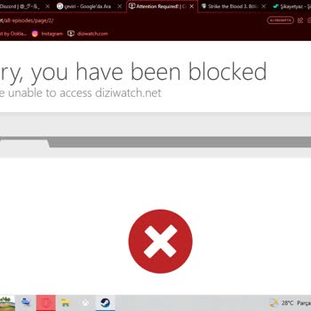 Diziwatch Durduk Yere Bloklandım