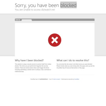 Diziwatch Sitenin Beni Engellemesi