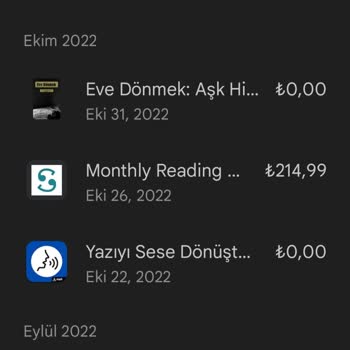 Google Play Tarafından Faturama Bilgim Dışında Yansıtılan 214,99 TL