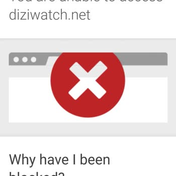 Diziwatch Siteden Engellendim, Geri Giremiyorum