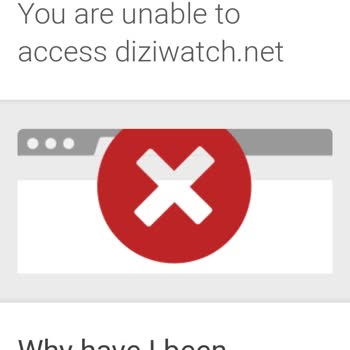Diziwatch Site Tarafından Sebepsiz Yere Engellendim.