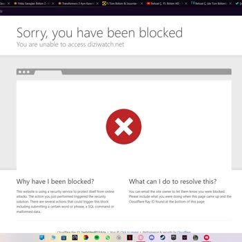 Diziwatch Sorry, You Have Been Blocked