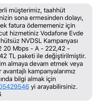 Vodafone Net İletişim Hakkının Engellenmesi