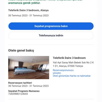 Hotels.com Rezervasyon Yaptık Ama Ne Otel Var Ne Muhatap!