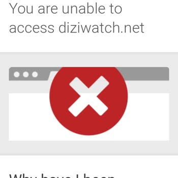 Diziwatch Sorry Blocked Hatası