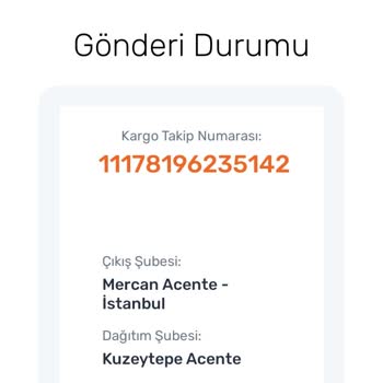 Trendyol'dan Alınan Ürünün Sürat Kargo İle Teslimatı Hakkında