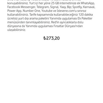 Vodafone Sınırsız Paketim İnternetimden Yiyor