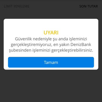 Denizbank Şubeye Gel Şubeye Gel