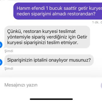 Burger King Siparişi Sorunu