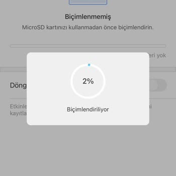 TP-Link Tapo C200 SD Kart Biçimlendirilmedi Hatası