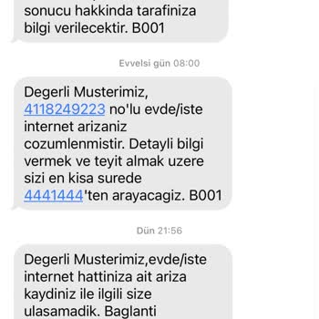 Türk Telekom Alınan Ücretin Karşılığında Hizmet Verilmiyor