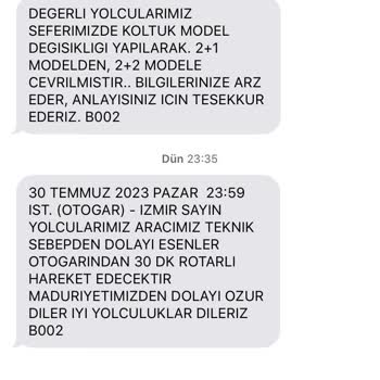 Kale Seyahat Otobüs Firmasının 1 Saat 17 Dakika Rötarı