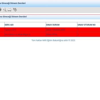 Milli Eğitim Bakanlığı (MEB) Din Sınavım İptal Oldu