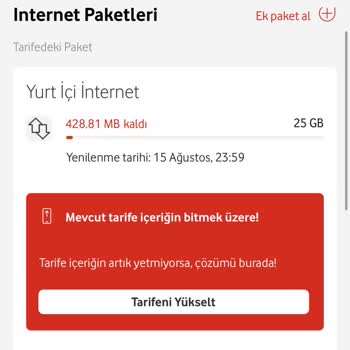 Vodafone Kullanmadığım Hizmetin Ücretlerini Verdim!