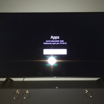 Sunny Webos Televizyon Apps Sorunu