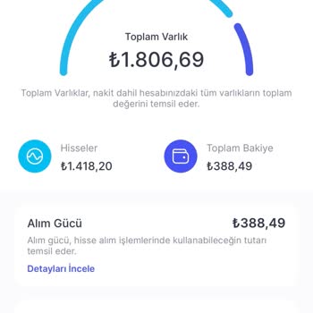 Midas'a Yatırdığım Toplam Tutarla Toplam Varlığımın Arasında Fark Var