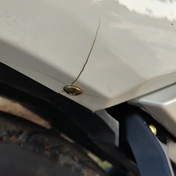 Kuba Motor Kuba Easy Pro 50 Motorun Arka Çamurluğu Çatladı