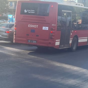 ESHOT Durakta Durması İçin El Uzatmamıza Rağmen Durmadı