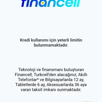 Turkcell Alışveriş Limiti Sorunu