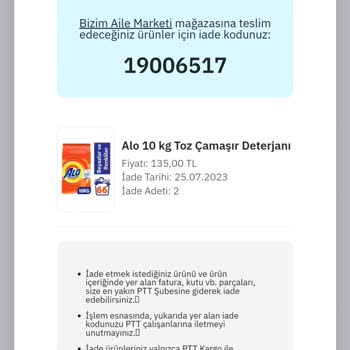 PttAVM Para İadesi Yapılmıyor